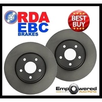 FRONT DISC BRAKE ROTORS FOR ABARTH 695 1.4T *98MM PCD* 2011 ON RDA8291