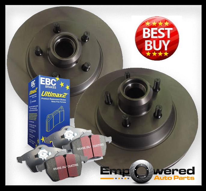 REAR DISC BRAKE ROTORS + PADS for Renault Trafic X82 FG 1.6TD 4/2014 on