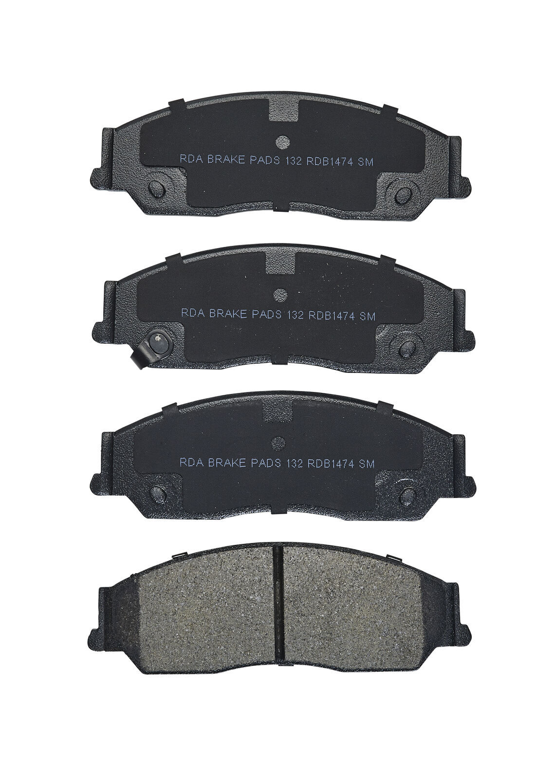 RDA FRONT DISC BRAKE PADS for Toyota Camry ACV36 & MCV36 Inc Azura 8/2002-8/2006
