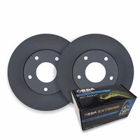 REAR DISC BRAKE ROTORS + PADS for BMW E60 520i 523i 525i 530i 320mm 2004-2009