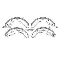 RDA REAR BRAKE SHOES for VOLKSWAGEN Kombi 1970-1985 - R1654