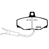 EBC ULTIMAX REAR BRAKE PADS FOR JAGUAR XJ40 3.6, 4.0 DP07572