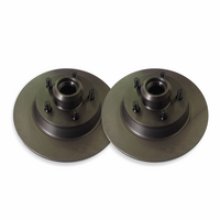 RDA REAR DISC BRAKE ROTORS FOR RENAULT TRAFIC X82 FG 1.6TD 4/2014 ON RDA8523