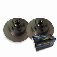 REAR RDA DISC BRAKE ROTORS & H/D PADS FOR RENAULT TRAFIC X82 FG 1.6TD 4/2014-ON RDA8523