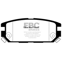 EBC YELLOW STUFF REAR BRAKE PADS for MItsubishi Evo 4 5 1996-1999 DP4987