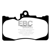 EBC ULTIMAX FRONT BRAKE PADS for Lexus GS250 GS300 GS350 GS430 GS450h - DP1589