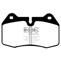 EBC ULTIMAX FRONT & REAR BRAKE PADS for Nissan 350Z TRACK *W/BREMBO* 2003-2008
