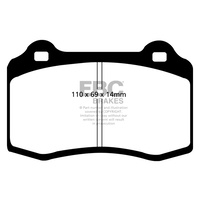 EBC YELLOW STUFF REAR BRAKE PADS for FORD FALCON FG GT GTP GTE Brembo - DP41140