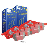 EBC REDSTUFF FULL SET FRONT & REAR BRAKE PADS for Subaru WRX GC* 9/1998-10/2000