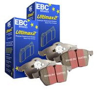 EBC ULTIMAX FRONT & REAR BRAKE PADS for Mercedes-Benz W212 E250 10/2009-1/2016