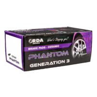 RDA PHANTOM CERAMIC FRONT BRAKE PADS FOR NISSAN PULSAR B17 11/2012-2018 RDC1485