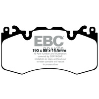EBC ULTIMAX FRONT BRAKE PADS for RANGE ROVER SPORT *BREMBO*4/2013 ONWARD-DPX2064