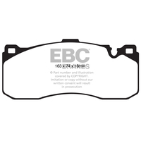 EBC REDSTUFF CERAMIC FRONT BRAKE PADS for BMW E82 E87 E88 E90 E91 E92 E93 *Brembo* DP31995