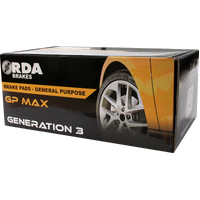 RDA GP MAX REAR BRAKE PADS for Audi S3 2.0L Turbo QUARTTRO 2013 - ON RDB2245