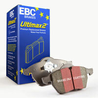 EBC ULTIMAX FRONT BRAKE PADS FOR FIAT 500 1.2L 1.2TD POP & LOUNGE 2007 ON