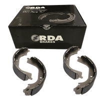 RDA REAR DRUM BRAKE SHOES FOR NISSAN MICRA K13 05/2010-12/2016 R2004