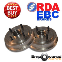 RDA REAR BRAKE DRUMS FOR MITSUBISHI LANCER CA CB 6/1988-1993 RDA6563