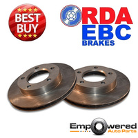 FRONT DISC BRAKE ROTORS FOR JEEP CJ SERIES *2 MOUNT BOLT CALLIPER TYPE* 1976-86