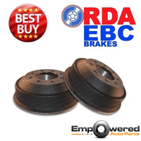 RDA REAR BRAKE DRUMS for Ford F250 2WD & 4WD *SRW* 1986-1996 RDA6706 PAIR