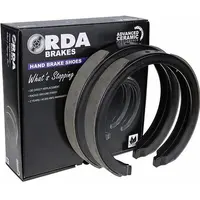 RDA REAR CERAMIC H/B SHOE SET FOR HOLDEN COMMODORE VE VF V6 & V8 9/2006 ON R2169C