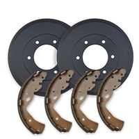 RDA Rear Brake Drums + Ceramic Shoes For Toyota Hilux 4WD GGN25 KUN26 4/2005 Onwards
