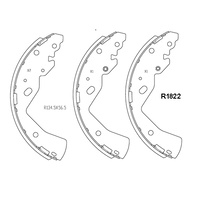 RDA REAR BRAKE SHOES for Ford Ranger Courier Mazda B Series BT-50 2WD R1822