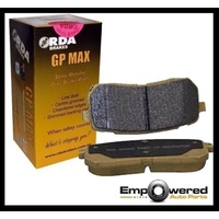 RDA REAR DISC BRAKE PADS FOR MITSUBISHI CHALLENGER PA PB PC 2/1998 ON RDB1390