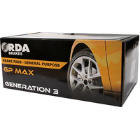 RDA REAR BRAKE PADS FOR TOYOTA CAMRY VARIOUS MODELS - RDB422