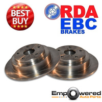  RDA REAR DISC BRAKE ROTORS for Subaru SVX 3.3L 4WD Coupe 9/1992-8/1998 RDA7553