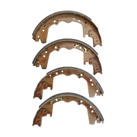 REAR DRUM BRAKE SHOE SET FOR VARIOUS FORD F250 F350 1973-1996 R1018
