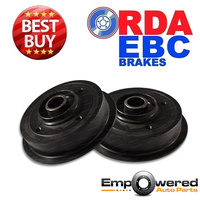 RDA REAR BRAKE DRUMS FOR AUDI 90 & 100 1969-1975 RDA6001 LAST PAIR