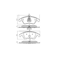 FULL SET FRONT & REAR EBC REDSTUFF FOR MERCEDES-BENZ W212 E350 3.5L 200KW DP31991