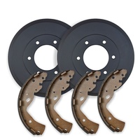 RDA REAR BRAKE DRUMS + BRAKE SHOES FOR FOTUN TUNLAND 2.8TD 2WD/4WD 11/2012-2018