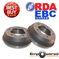 RDA REAR BRAKE DRUMS FOR FORD TRANSIT *SINGLE REAR WHEEL* 1965-1986 RDA6070 PAIR