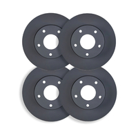 FULL DISC BRAKE ROTORS FOR FORD FALCON BA XR6 XR6T XR8 9/2002-9/2005 RDA504