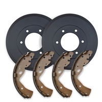 RDA REAR BRAKE DRUMS + BRAKE SHOES FOR TOYOTA HI-LUX 2WD RN50 LN50 YN50 SERIES