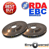 RDA FRONT DISC BRAKE ROTORS for Chevrolet Corvette C5 5.7L 1997-2004 RDA7740