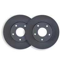 RDA FRONT DISC BRAKE ROTORS FOR LAND ROVER DISCOVERY TD5 SERIES II 1999-6/2004