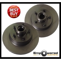 FRONT DISC BRAKE ROTORS for Chevrolet Suburban with 11'' REAR DRUM 1992-1999 