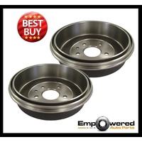 REAR BRAKE DRUMS with 12 MTH WARRANTY PAIR for Honda Accord SY AD 1982-1985 