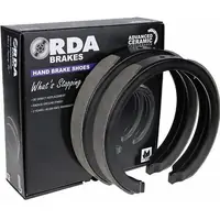 RDA Rear Ceramic H/B Shoe SET For Holden Commodore 1978 To 1997 R1669C