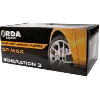 RDA GP MAX FRONT DISC BRAKE PADS FOR FORD FALCON BA BF FG & TERRITORY-RDB1473