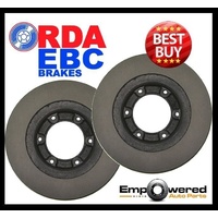 FRONT DISC BRAKE ROTORS FOR HOLDEN COLORADO RC RG 2.4L PETROL *256MM* 7/2008 ON