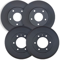 FRONT DISC BRAKE ROTORS & REAR BRAKE DRUMS FOR HOLDEN COLORADO RC 3.6L V6 2008-12