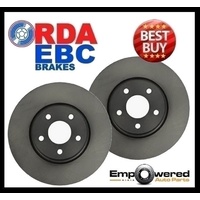 REAR DISC BRAKE ROTORS for Toyota Avensis Verso 2.4L 115Kw ACM21 10/2003-11/2009