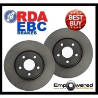 FRONT DISC BRAKE ROTORS FOR TOYOTA CELICA ST185 4WD 10/1989-11/1993 RDA743