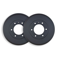 RDA FRONT BRAKE DRUMS FOR TOYOTA LANDCRUISER HJ45 HJ47 *HEIGHT 97MM* 1980-1985