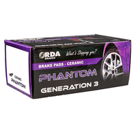 RDA PHANTOM CERAMIC FRONT DISC BRAKE PADS FOR TOYOTA PRADO 120/150 - RDC1482