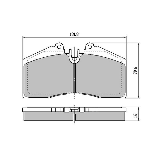 EBC YELLOW STUFF STREET TRACK FRONT BRAKE PADS FOR HOLDEN HSV COMMODORE DP41014