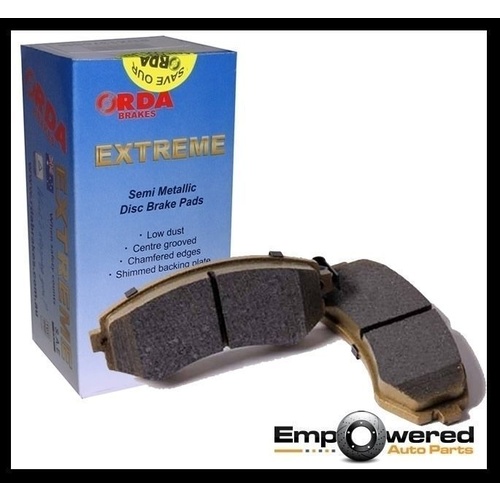 HD REAR DISC BRAKE PADS + SENSORS for Iveco DAILY 45 2.8L 3.0L 2000-2006 RDX2099